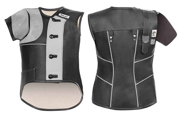 Auflageweste Sitzend Kunstleder